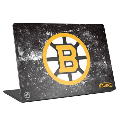 NHL Boston Bruins Iced Universal Laptop 12in (9.8 x 6.8in) Skin